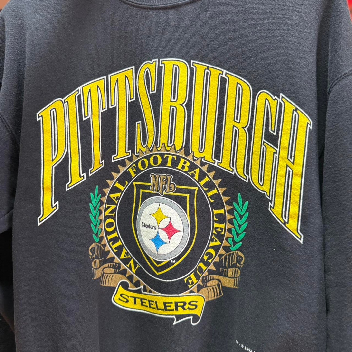 Vintage 90s Pittsburgh Steelers Nutmeg NFL Crewneck