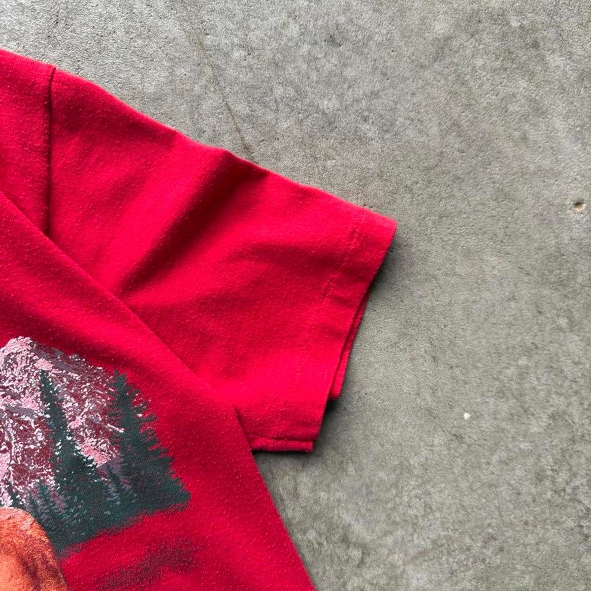 Vintage 90s Buck Deer Animal Nature Mountain T-Shirt - Medium