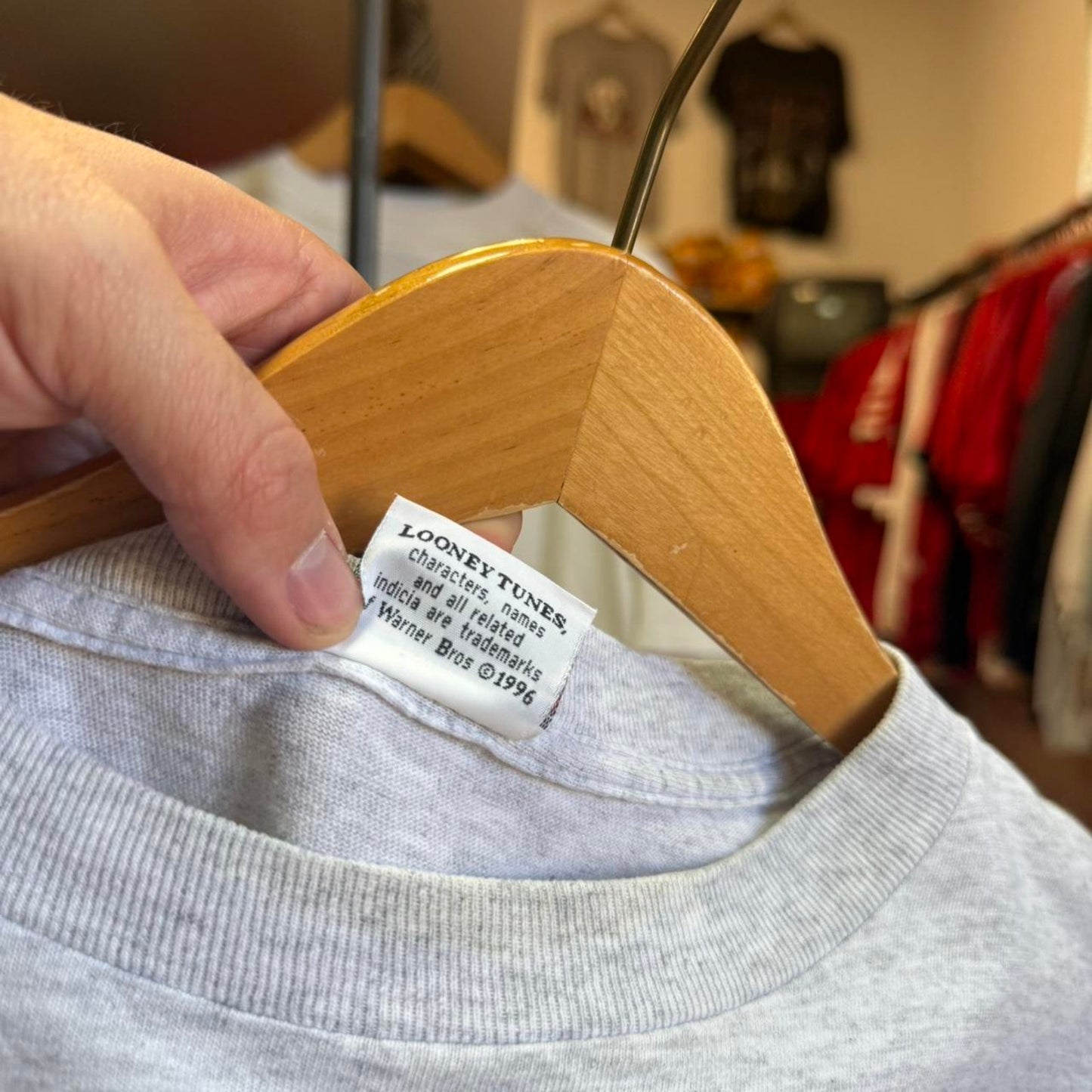 Vintage 90s Taz Looney Tunes Cartoon T-Shirt - X-Large