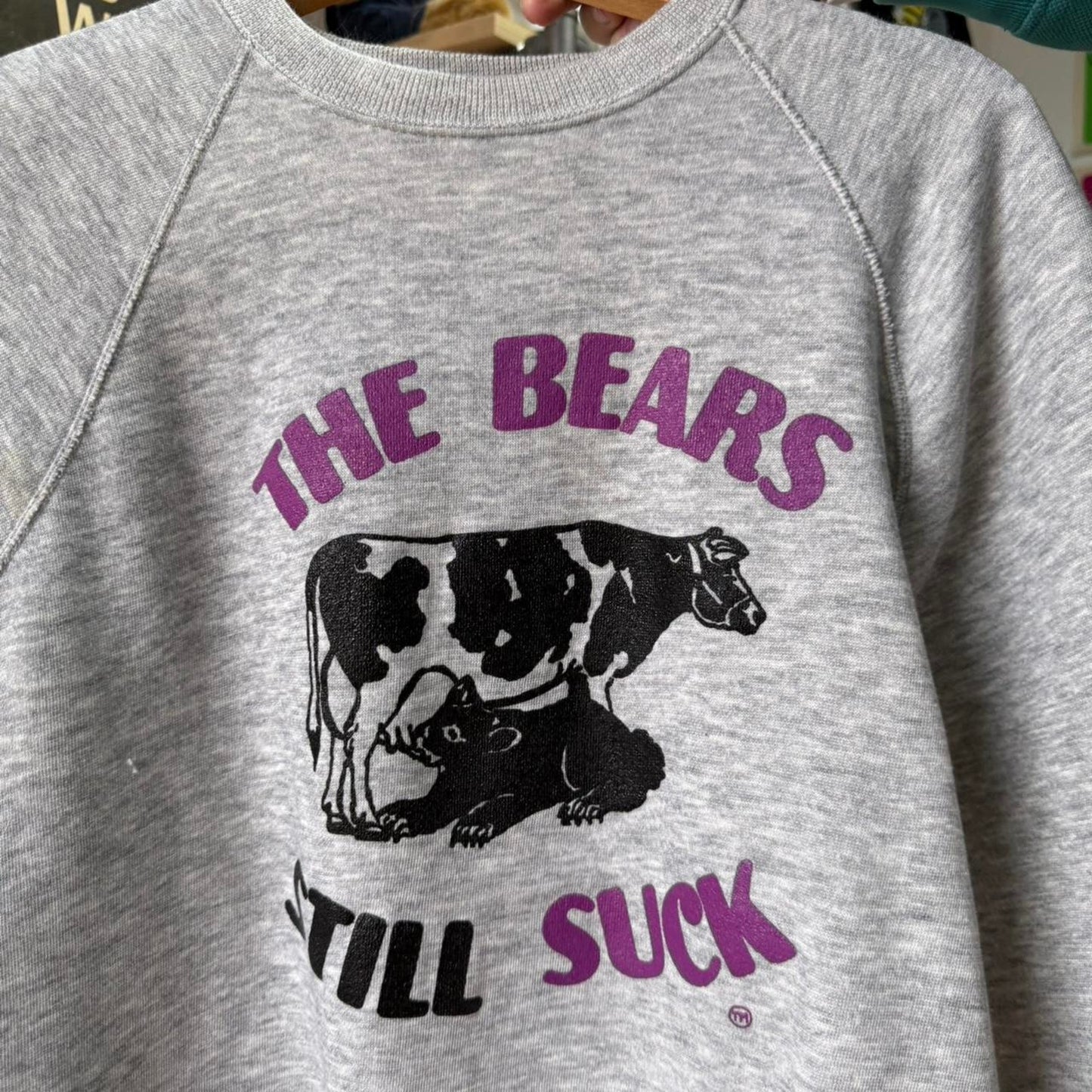 Vintage 90s The Bears Still Suck NFL Football Crewneck - X-Large