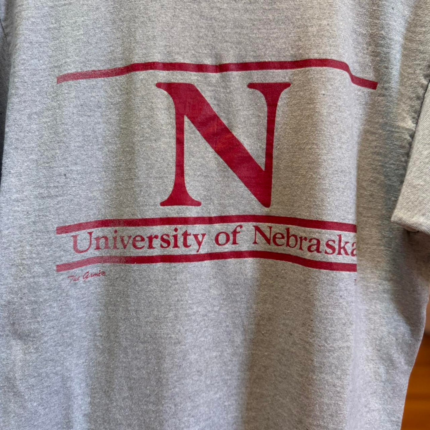 Vintage 90s Nebraska Huskers The Game Tri Bar T-Shirt - Medium