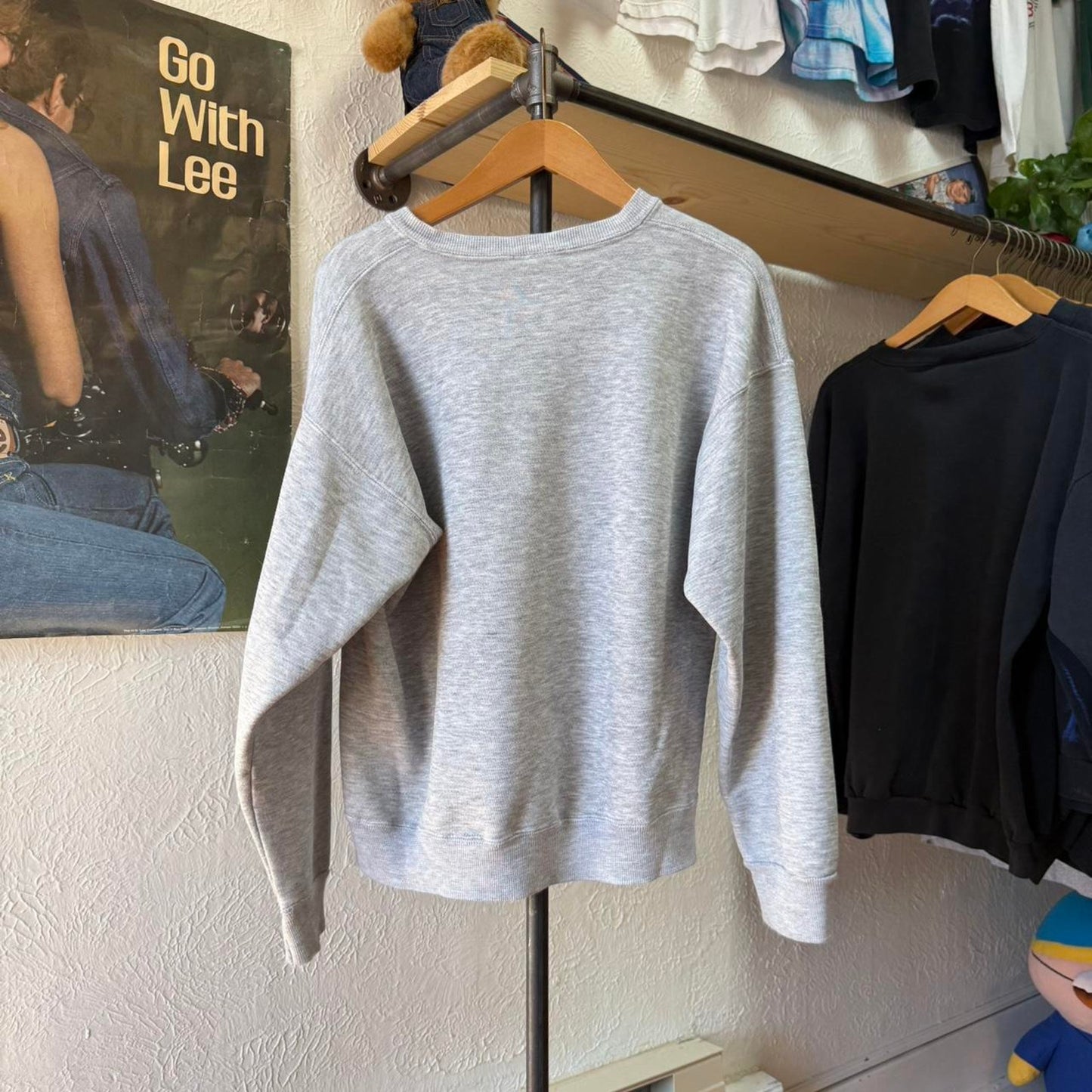 Vintage 80s Harvard Spell Out Crewneck - Medium