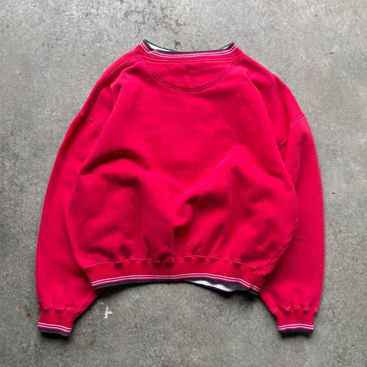 Vintage 90s Nebraska Cornhuskers Embroidered Crewneck - X-Large