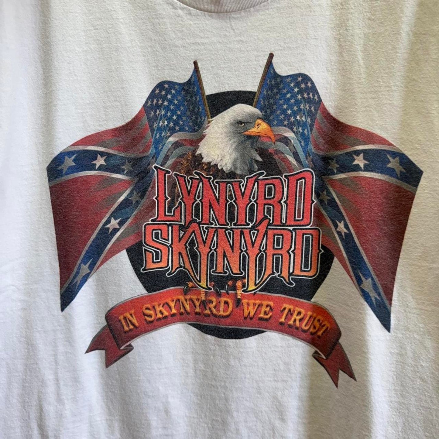 Vintage 2001 Lynyrd Skynrd Back to the Swamp Band Concert T-Shirt