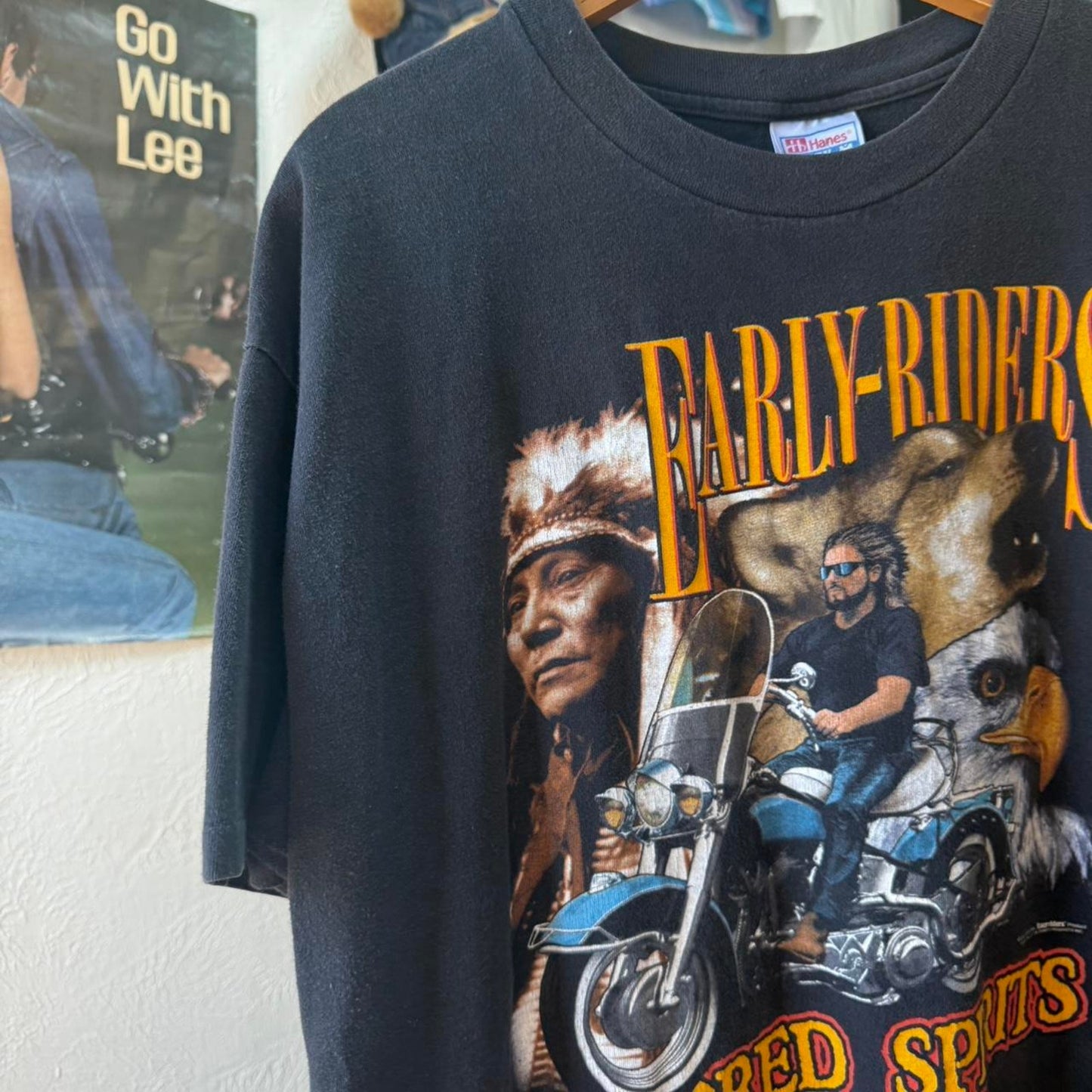 Vintage 90s Early Riders Kindred Spirits Harley Biker T-Shirt - X-Large