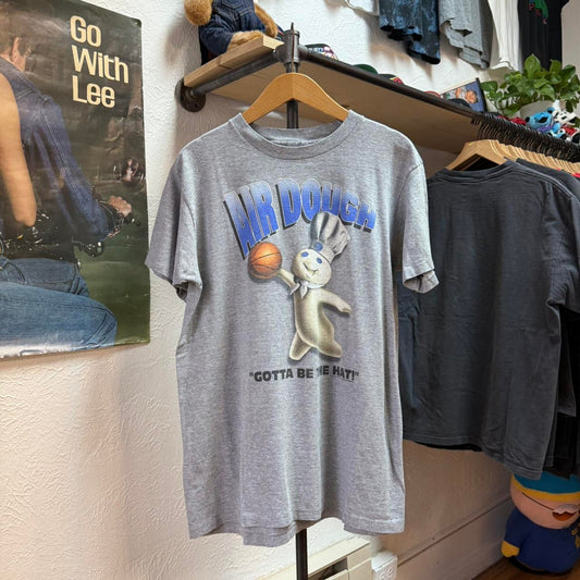 Vintage 90s Pillsburg Doughboy Air Jordan Parody T-Shirt - Large