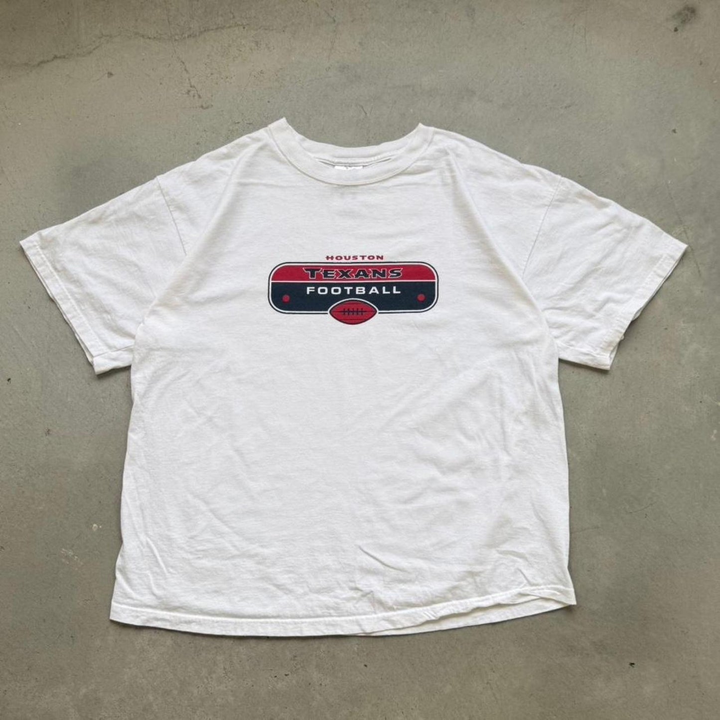 Vintage 90s Adidas Houston Texans Football T-Shirt - X-Large