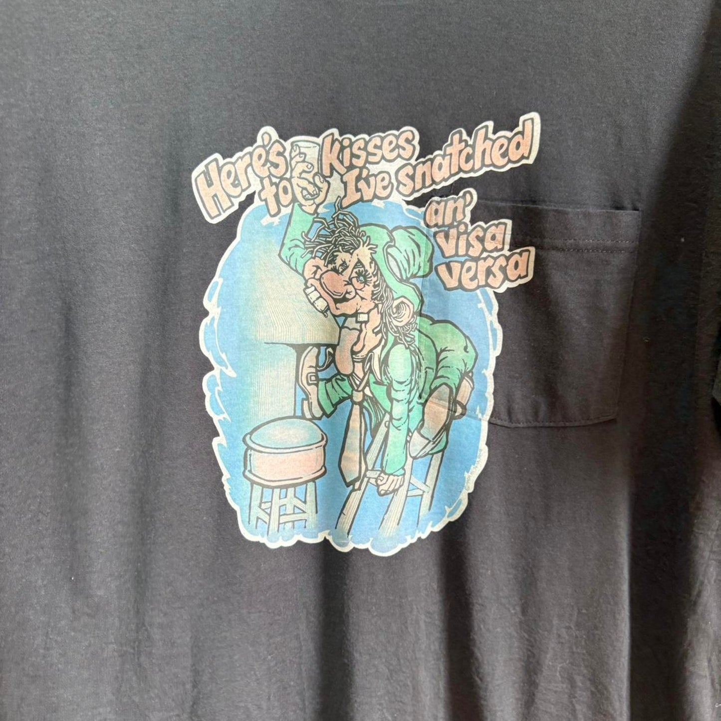 Vintage Snatches I’ve Kissed Sex Joke T-Shirt