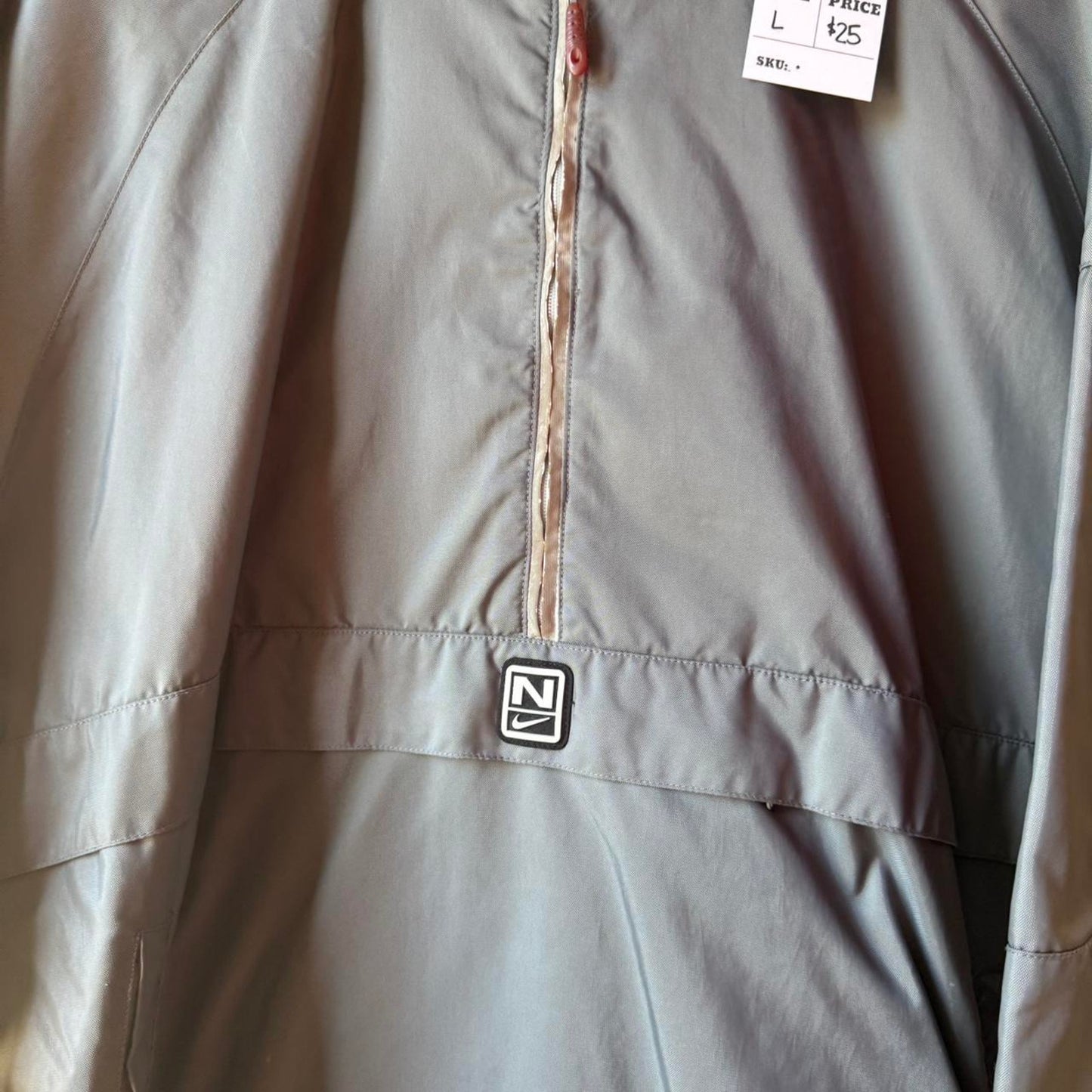 Vintage 90s Nike Swoosh Windbreaker Jacket - Large