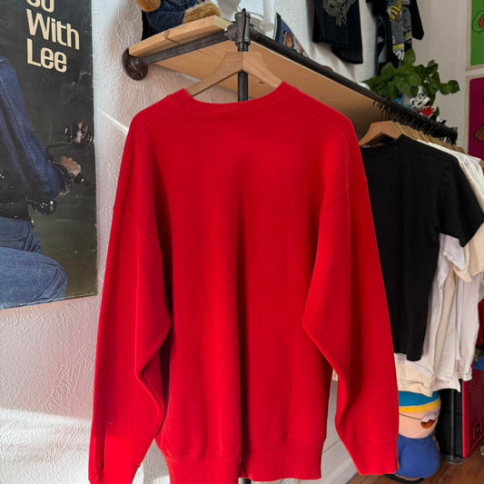 Vintage 90s Nebraska Huskers Pro Player Helmet Crewneck - XX-Large