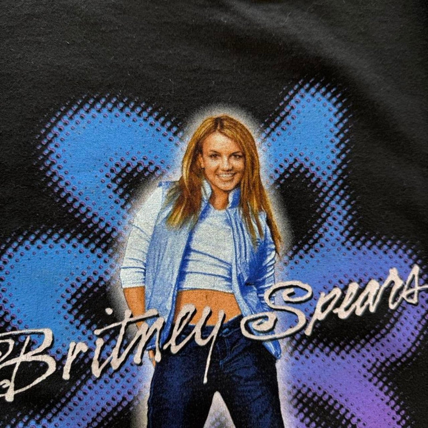Vintage 1999 Britney Spears Hit Me Baby One More Time Band T-Shirt - Large