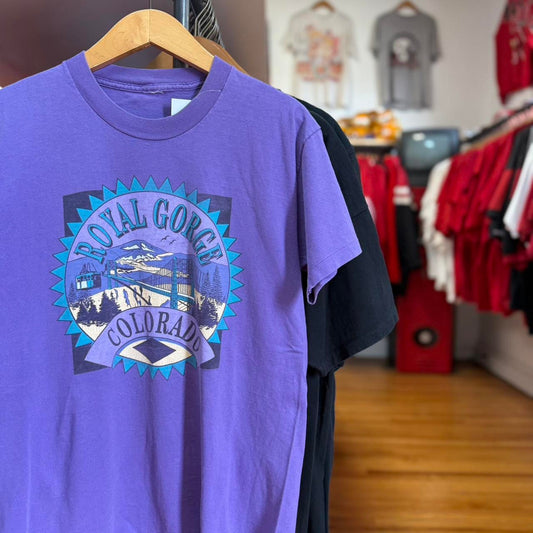 Vintage 90s Royal Gorge Colorado Mountain T-Shirt