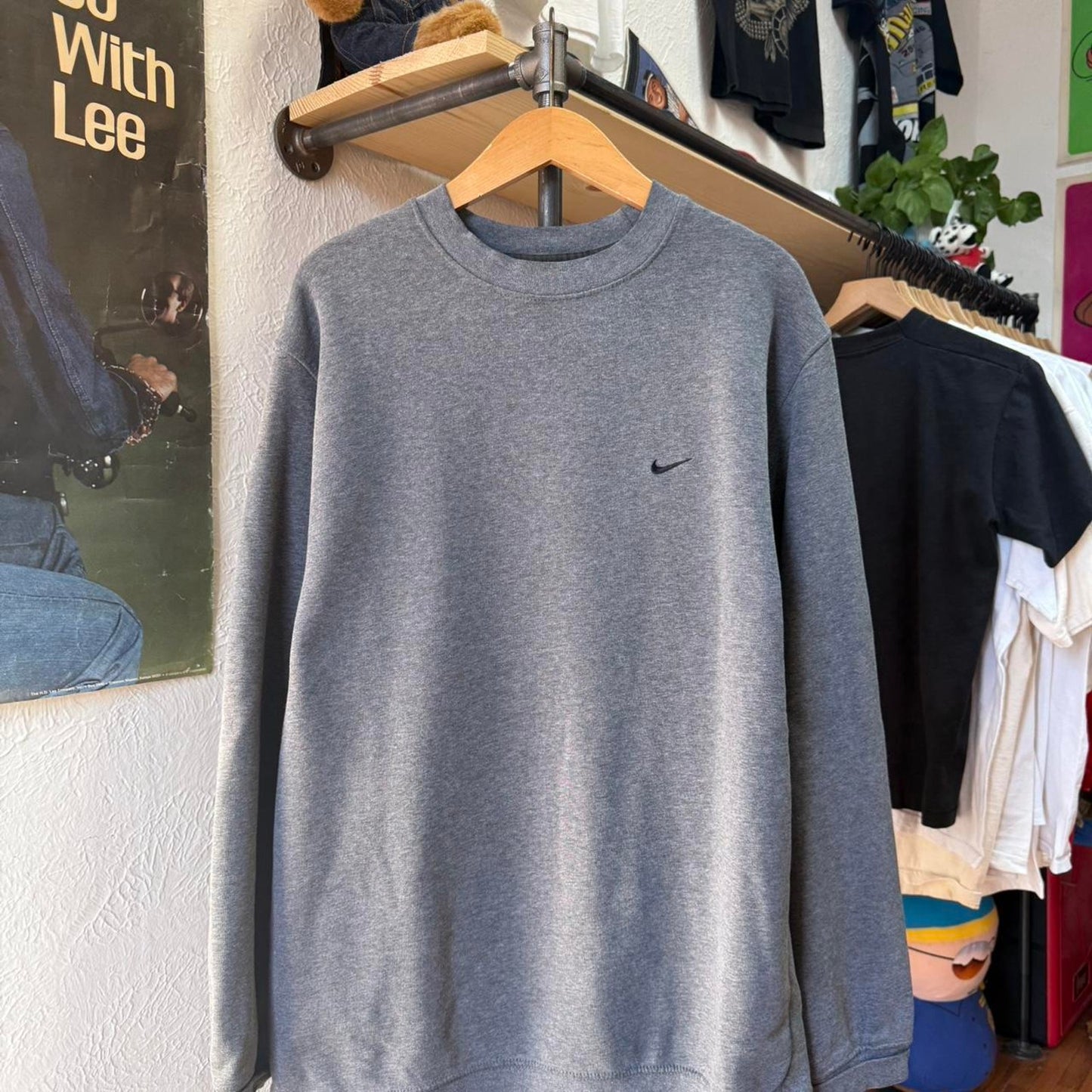 Vintage 90s Nike Side Swoosh Crewneck - X-Large