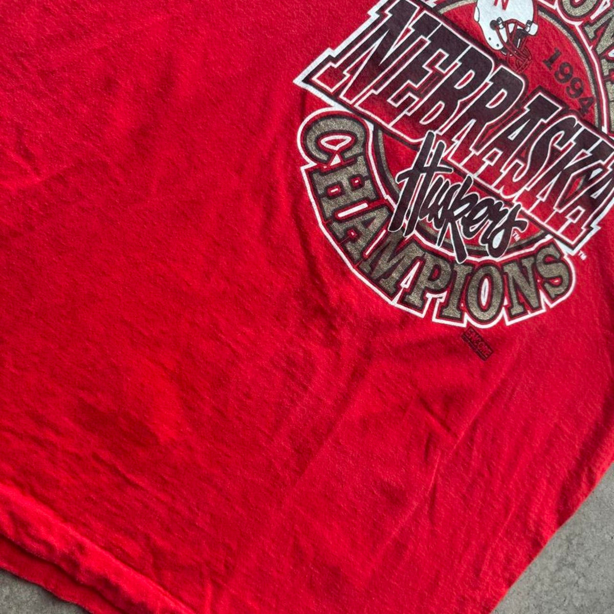 Vintage 1994 Nebraska Huskers Champions T-Shirt - XX-Large