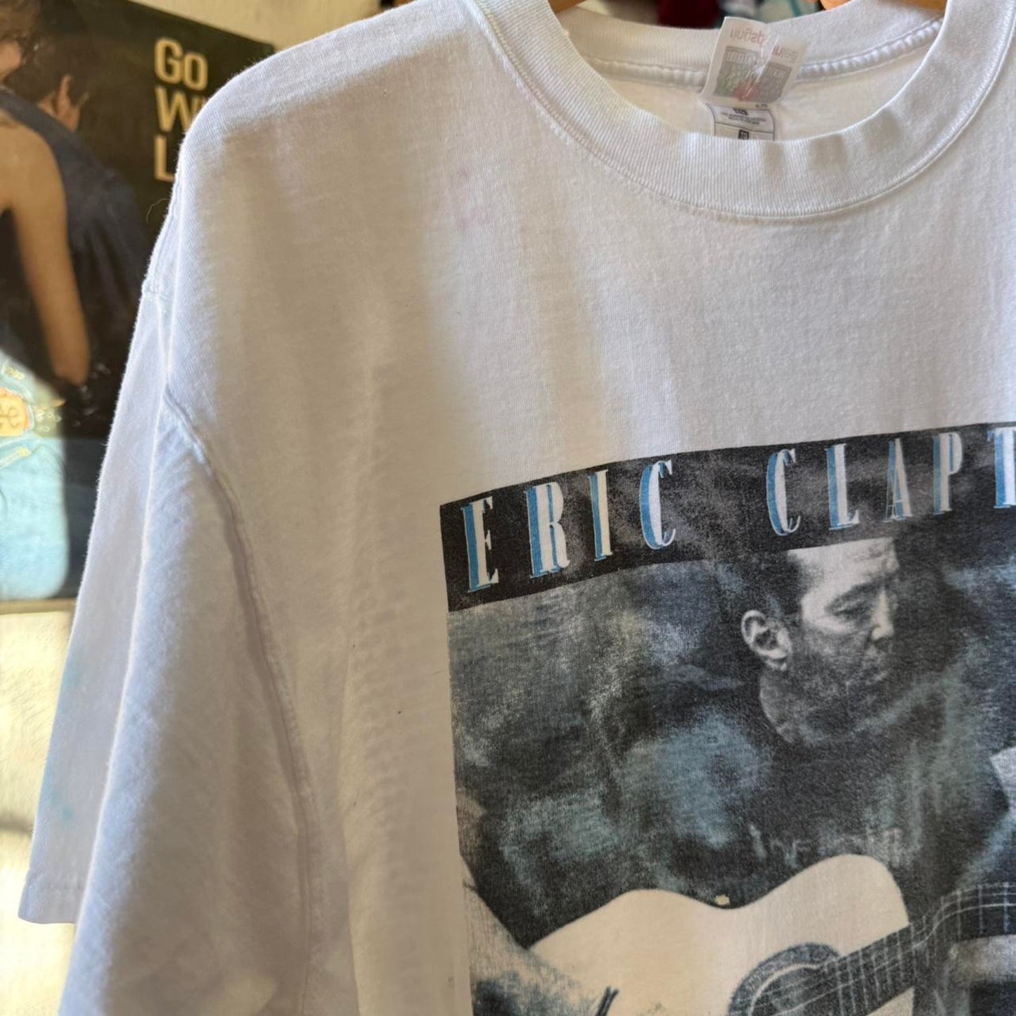 Vintage 2001 Eric Clapton Reptile Tour Band T-Shirt - X-Large