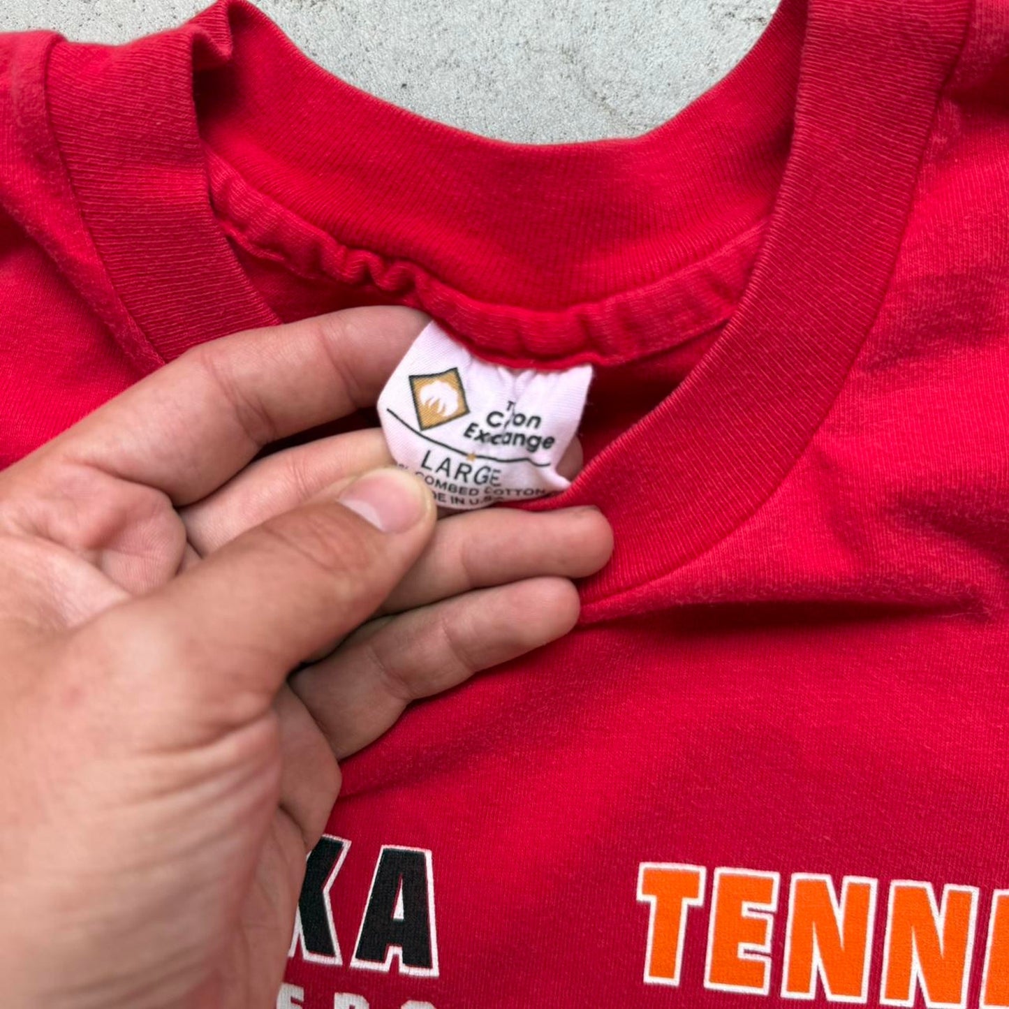 Vintage 1998 Nebraska Huskers Vs Tennessee Volunteers Championship T-Shirt - Large