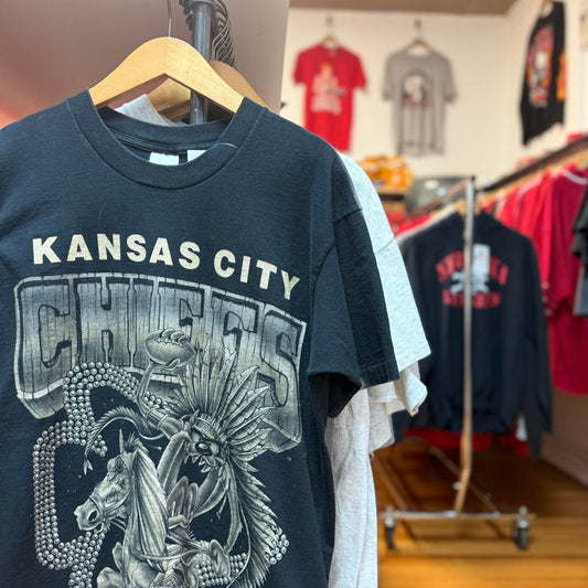 Vintage 90s Kansas City Chiefs Taz Sports T-Shirt - Large