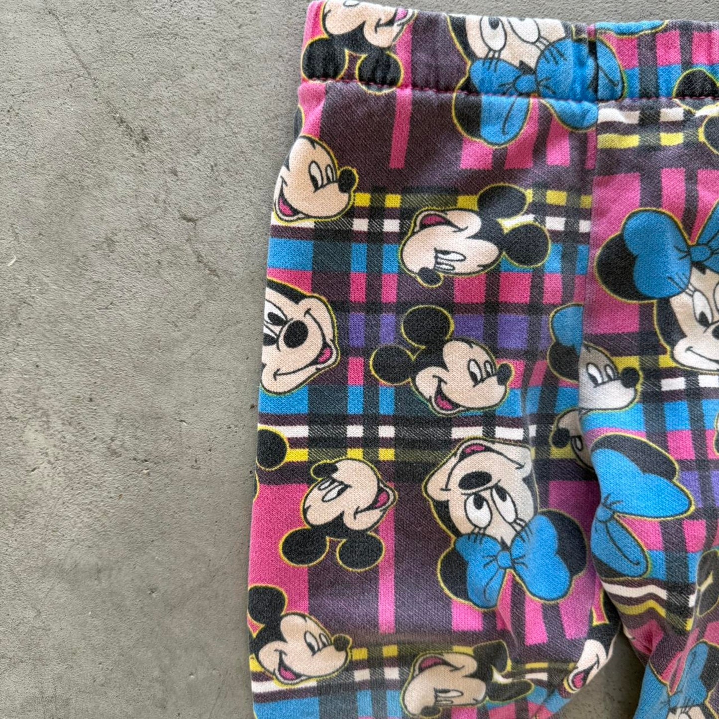 Vintage 90s Disney Mickey Mouse AOP Pants - Kids 2T