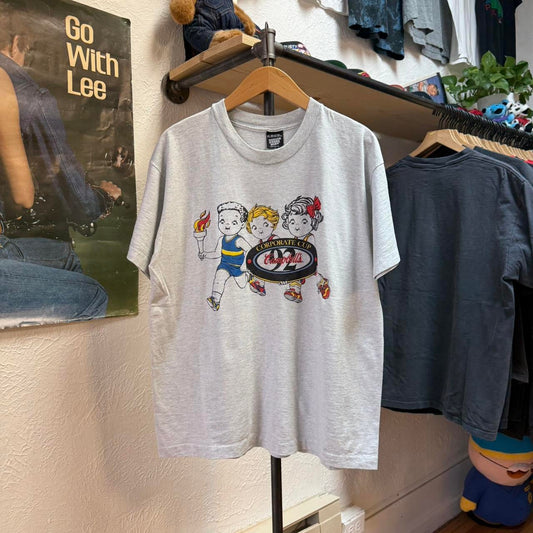 Vintage 90s Campbells Soup Corporate Cup Marathon T-Shirt - X-Large