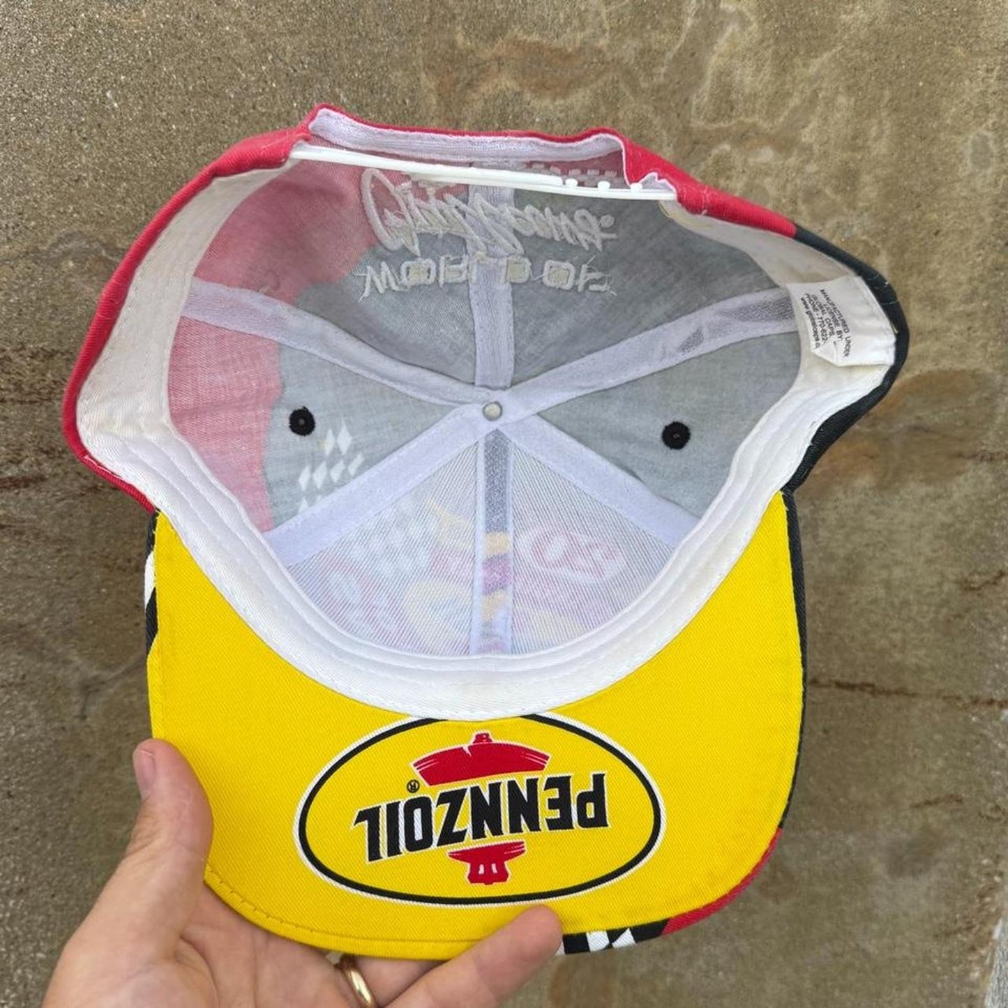 Vintage 1998 World Of Outlaws Pennzoil Racing Snapback
