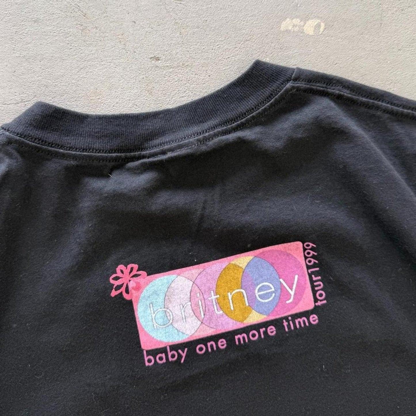 Vintage 1999 Britney Spears Hit Me Baby One More Time Band T-Shirt - Large