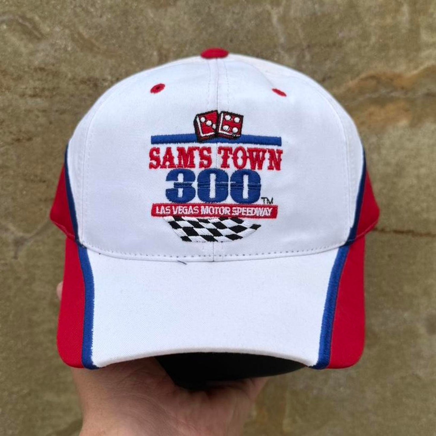 Vintage 2001 Sam’s Town 300 Las Vegas Speedway NASCAR Snapback