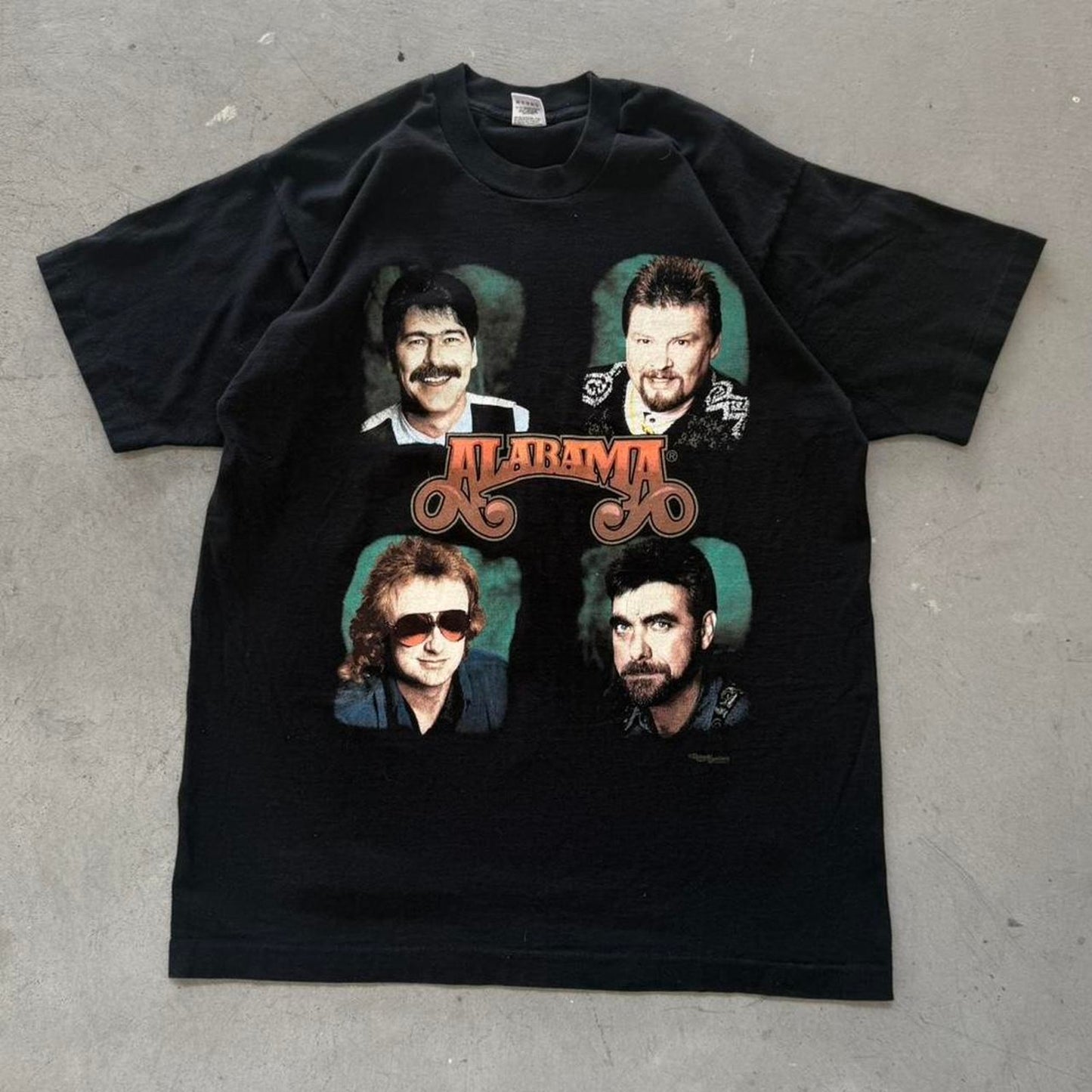 Vintage 90s Alabama On Your Country Music Band T-Shirt - X-Large
