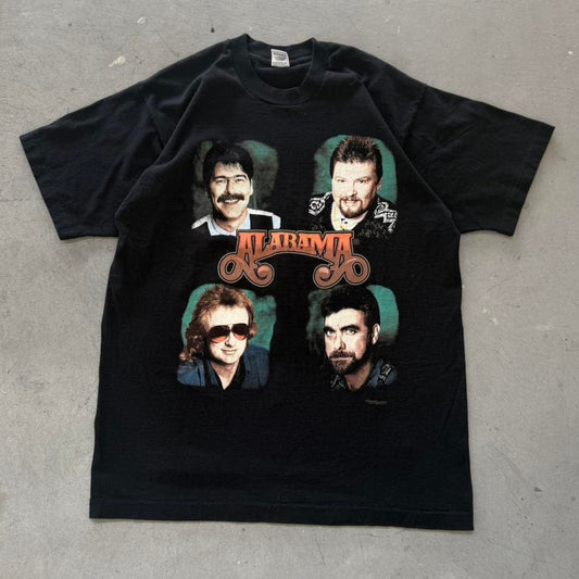 Vintage 90s Alabama On Your Country Music Band T-Shirt - X-Large