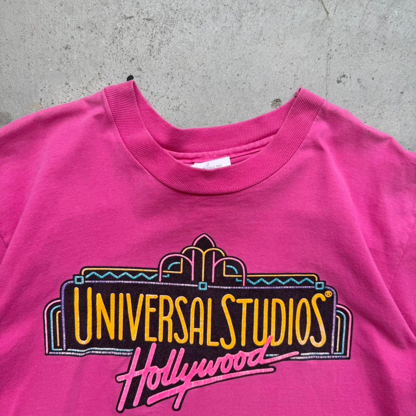 Vintage 90s Universal Studios Hollywood T-Shirt - Medium