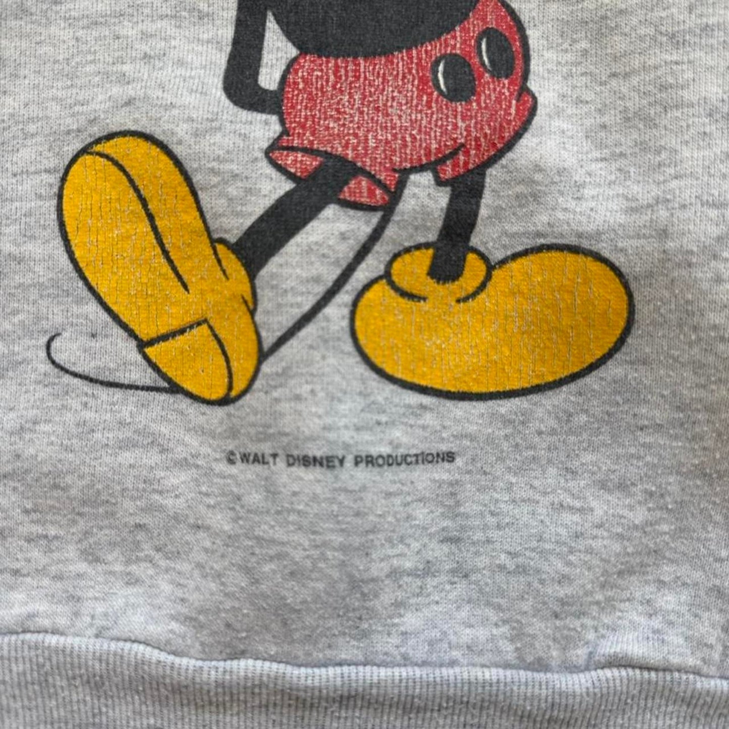 Vintage 90s Mickey Mouse Disney Crewneck - Kids Small 6-8