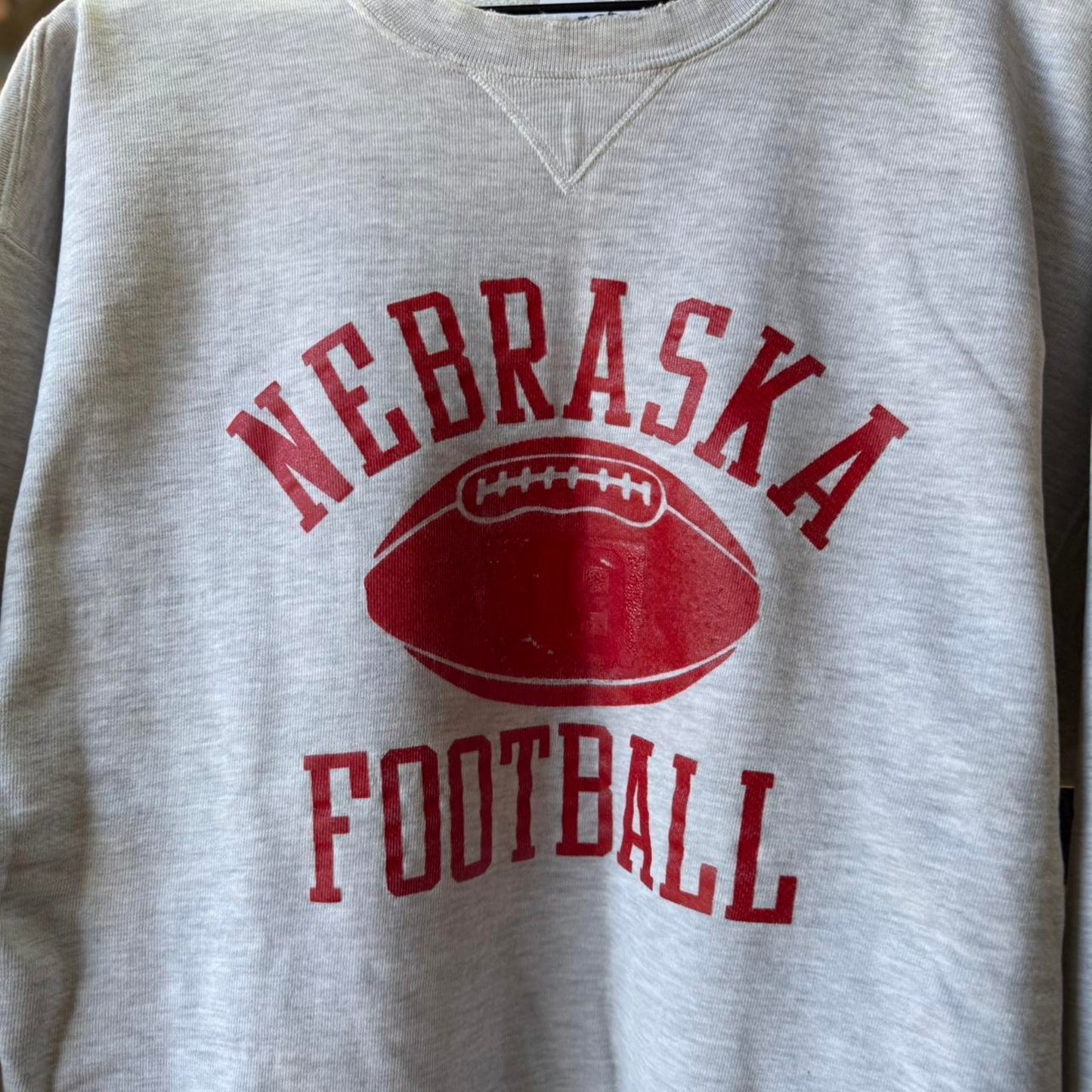 Vintage 90s Nebraska Football Russell Athletics Crewneck - X-Large