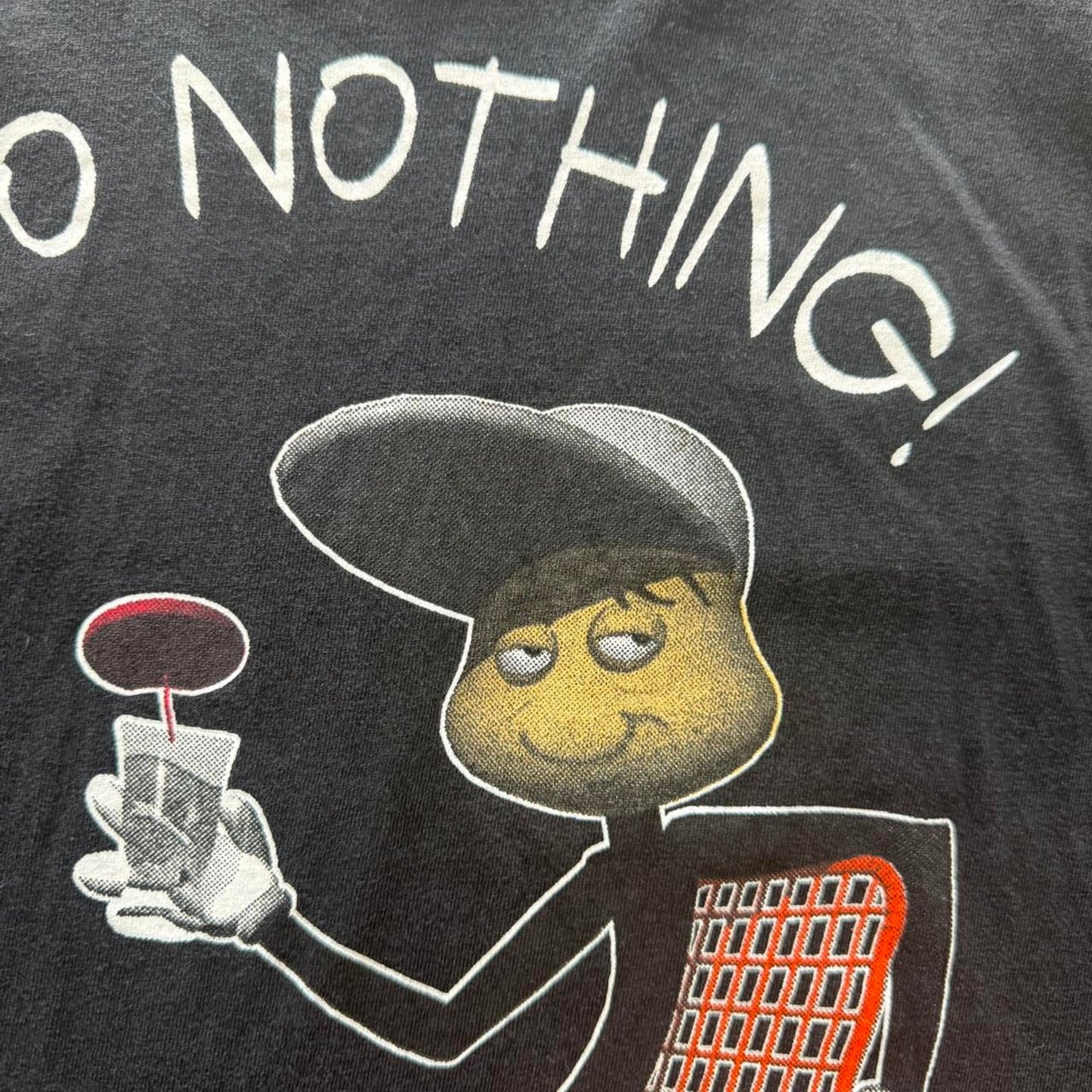 Vintage 90s Do Nothing Cartoon Tank Top - Large