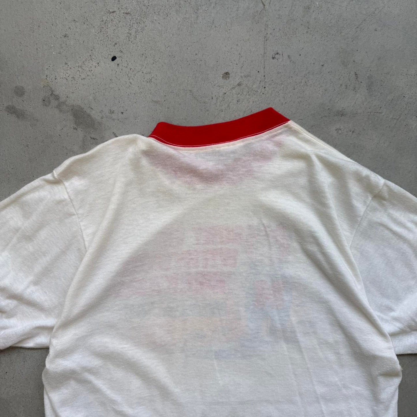 Vintage 1984 Nebraska Huskers Built to Withstand Hurricanes T-Shirt - X-Large