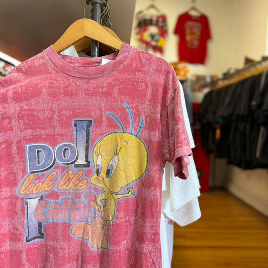 Vintage 90s Tweety Looney Tunes Cartoon T-Shirt
