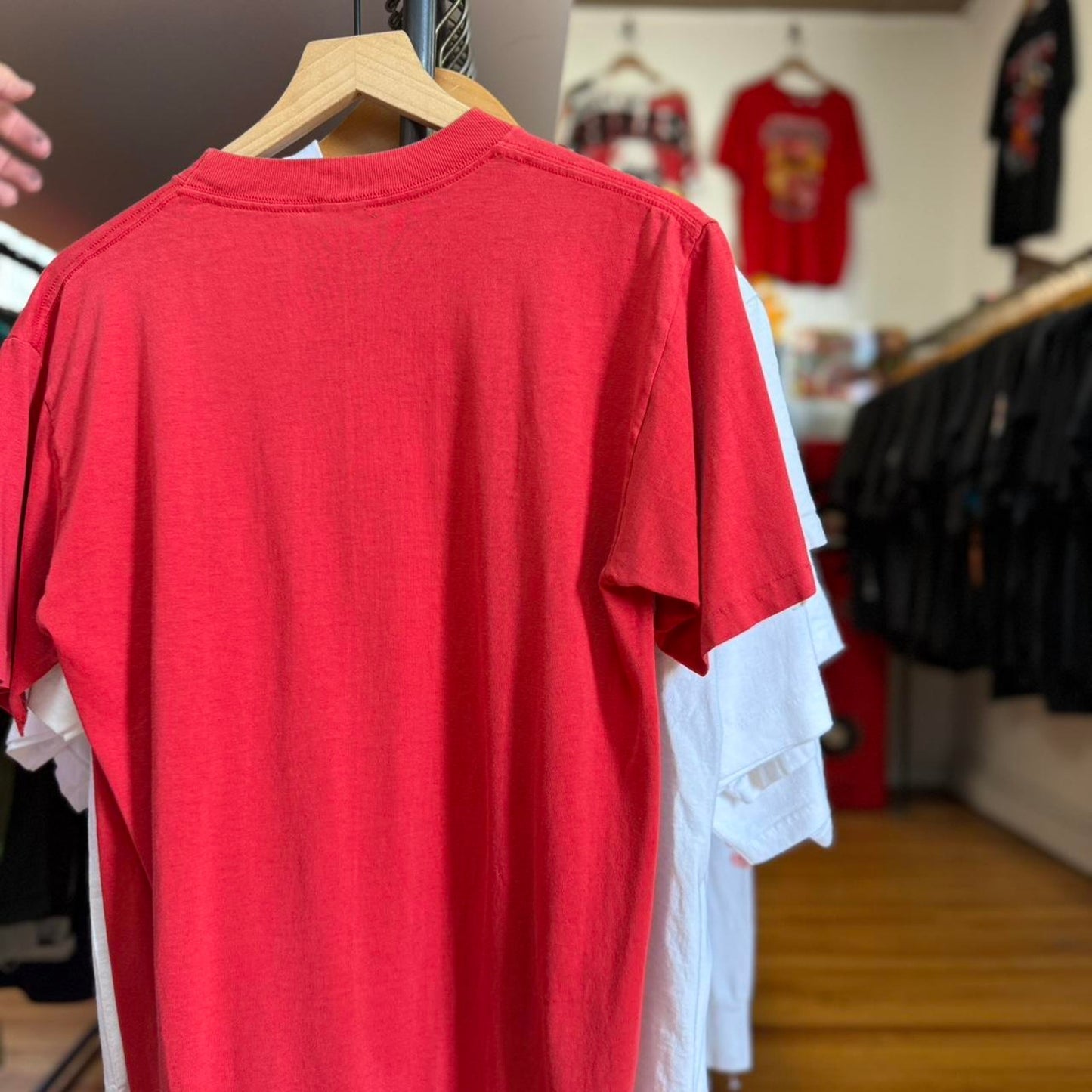 Vintage 80s Nebraska Husker Helmet T-Shirt