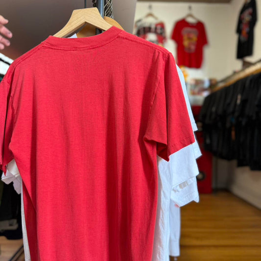 Vintage 80s Nebraska Husker Helmet T-Shirt