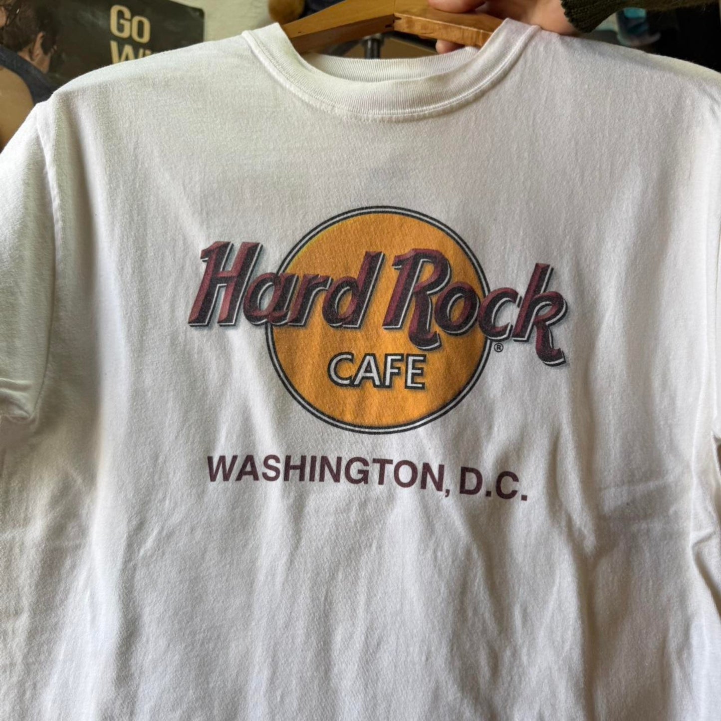 Vintage 90s Hard Rock Cafe Washington DC T-Shirt - Large