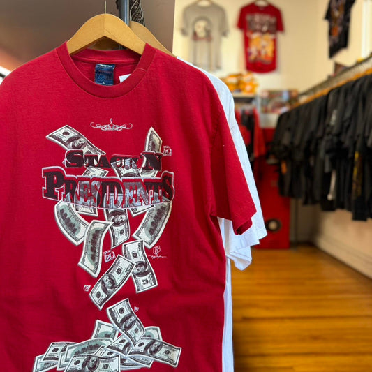 Vintage Y2K Ruff Ryder Stack N Presidents T-Shirt