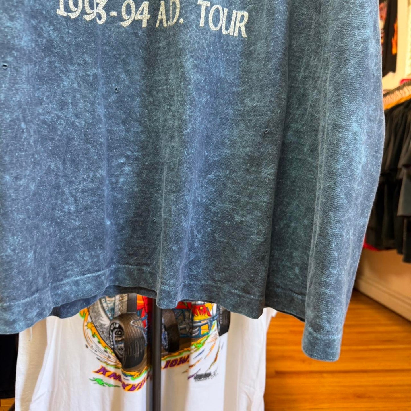 Vintage 90s Jesus Christ Superstar Bible Tie Dye T-Shirt - X-Large