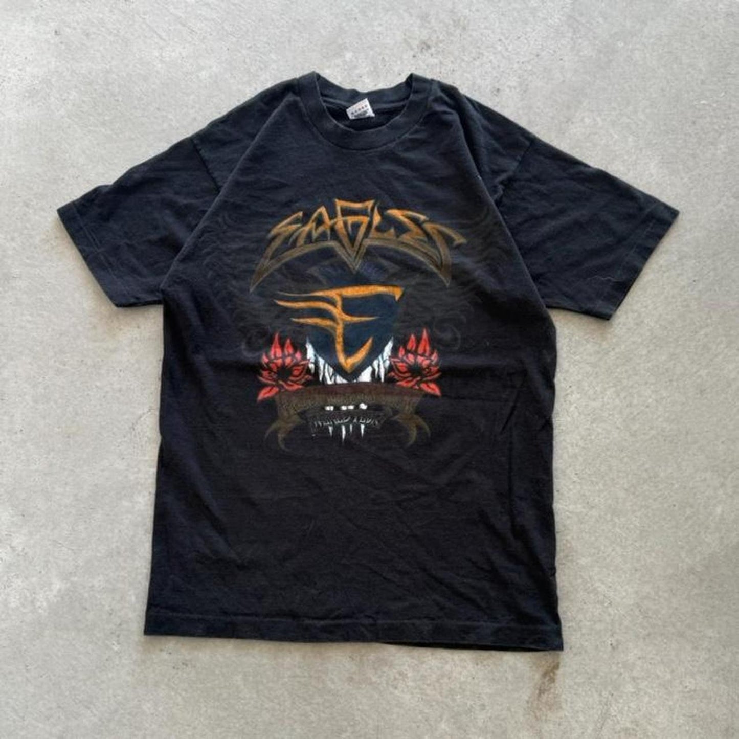Vintage 90s The Eagles Hell Freezes Over Band T-Shirt - Large