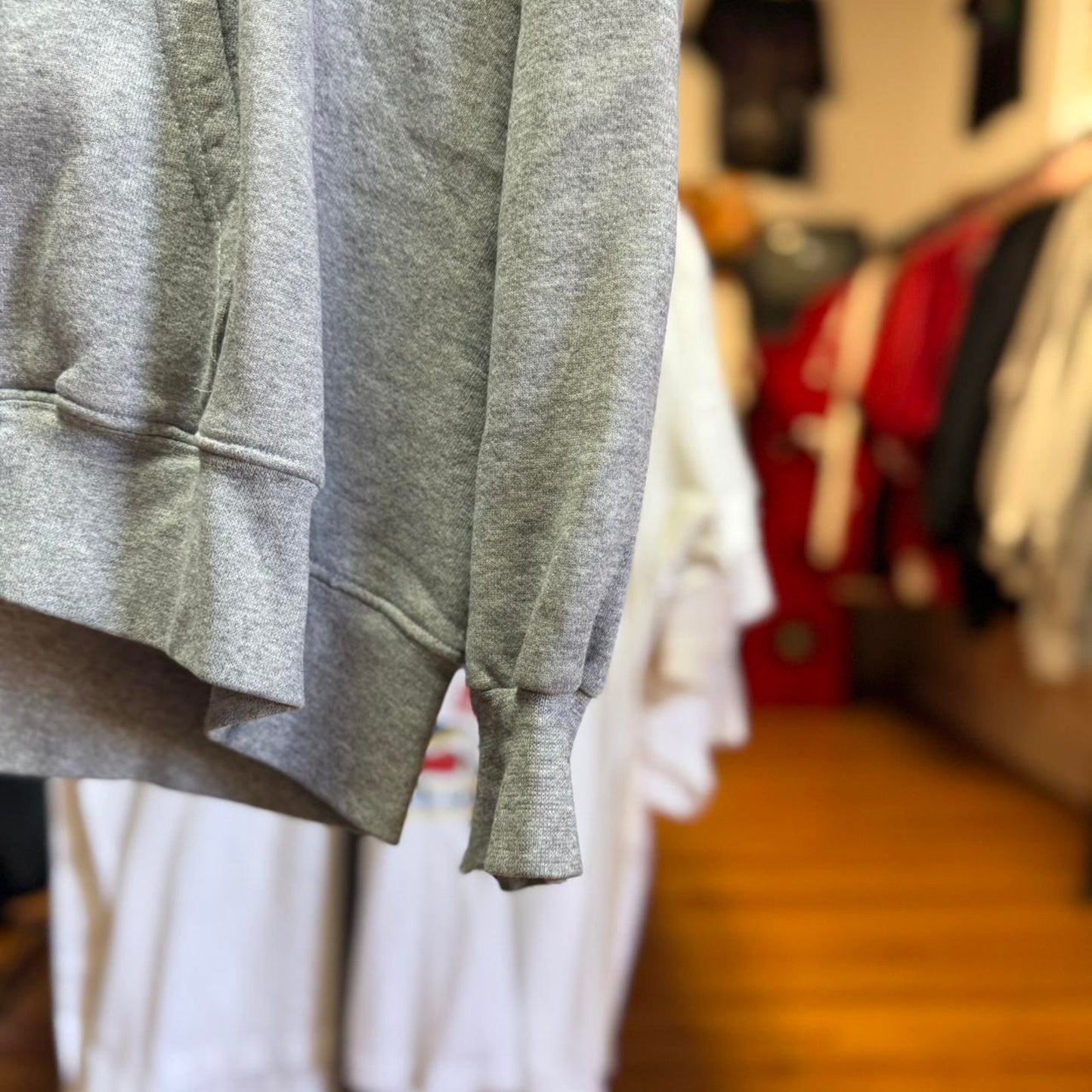 Vintage 90s Nebraska Huskers Football Hoodie - Large