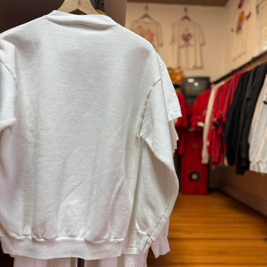 Vintage 90s Nebraska Huskers National Champions Crewneck - Medium