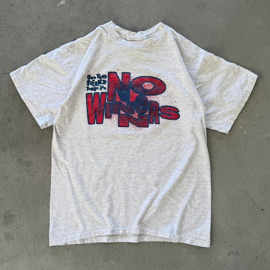 Vintage 90s Nike No Winners Only Survivors T-Shirt - X-Large