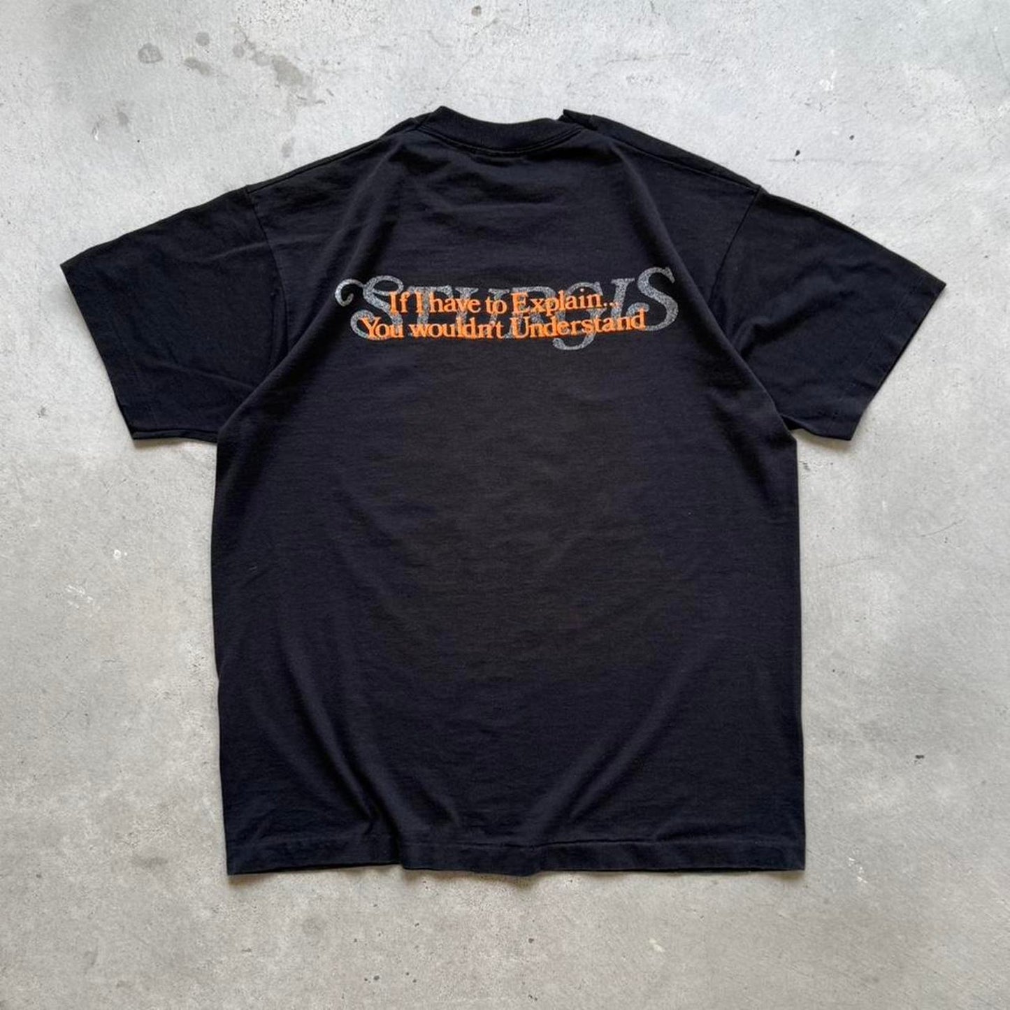 Vintage 90s Sturgis Eagle USA Flag Biker T-Shirt - X-Large