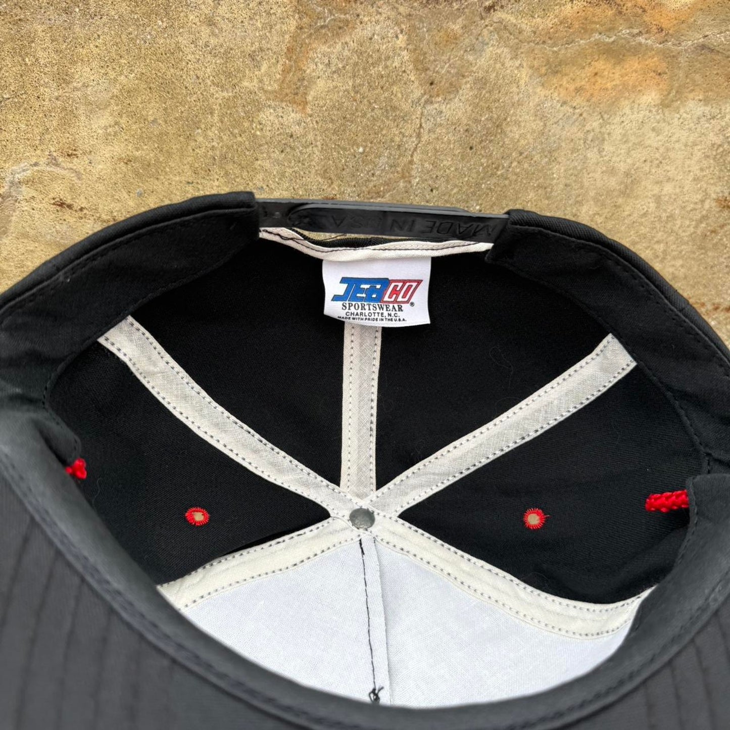 Vintage 90s Ernie Erwin Nascar Racing Race Car Snapback