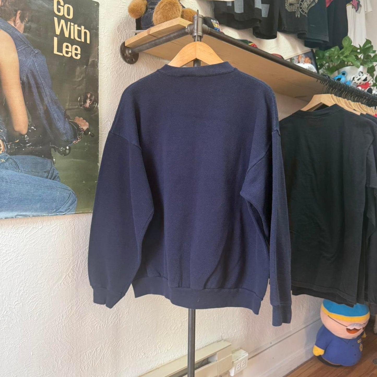 Vintage 90s Garfield Kansas Cartoon Crewneck - X-Large