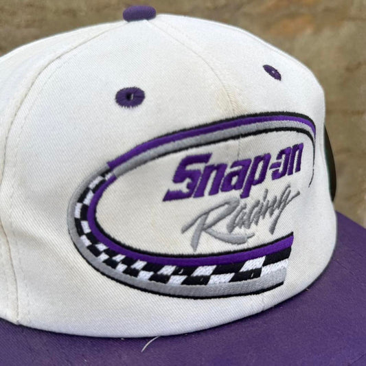 Vintage 90s Snap On Racing NASCAR Racing Snapback