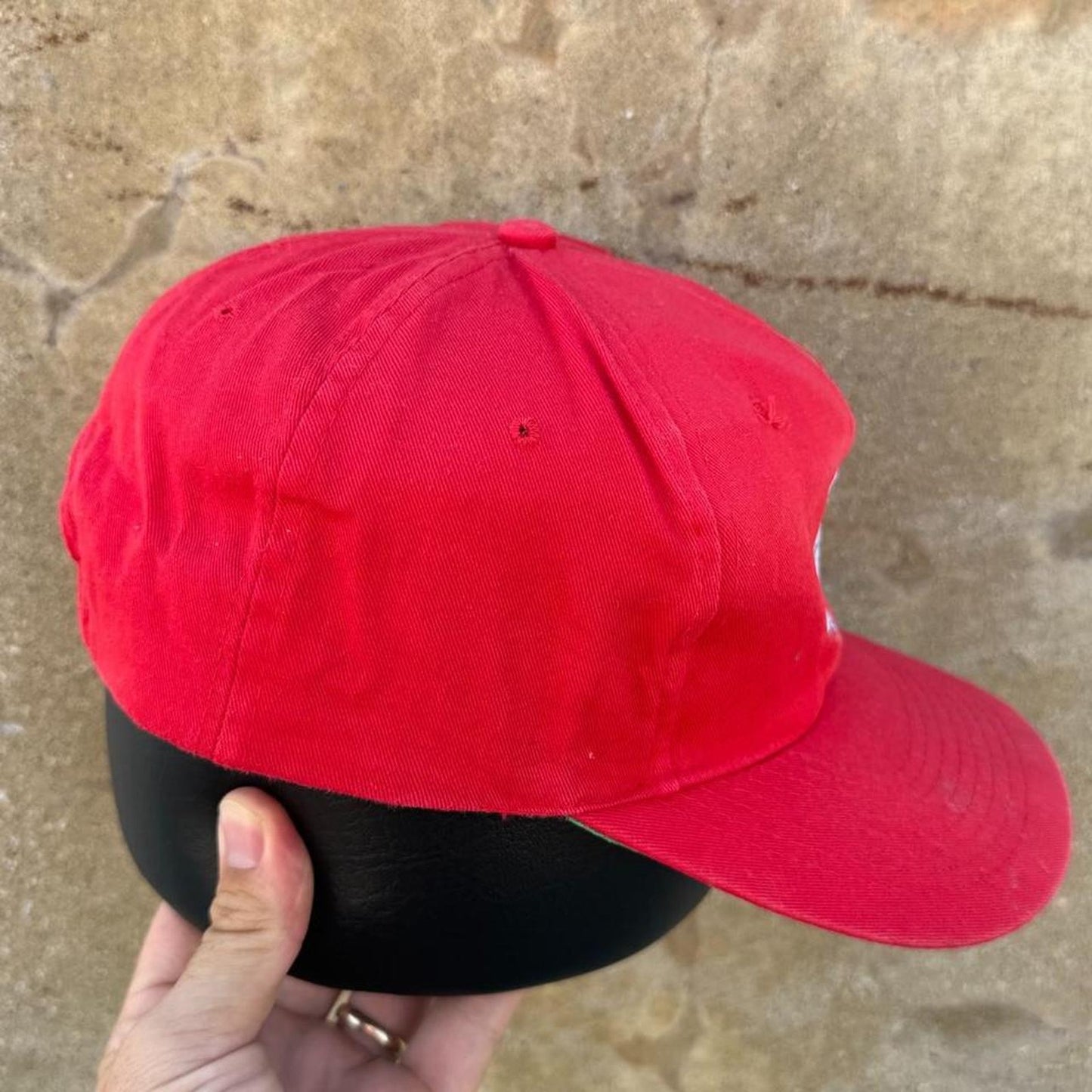 Vintage 90s Nebraska Huskers Embroidered Snapback