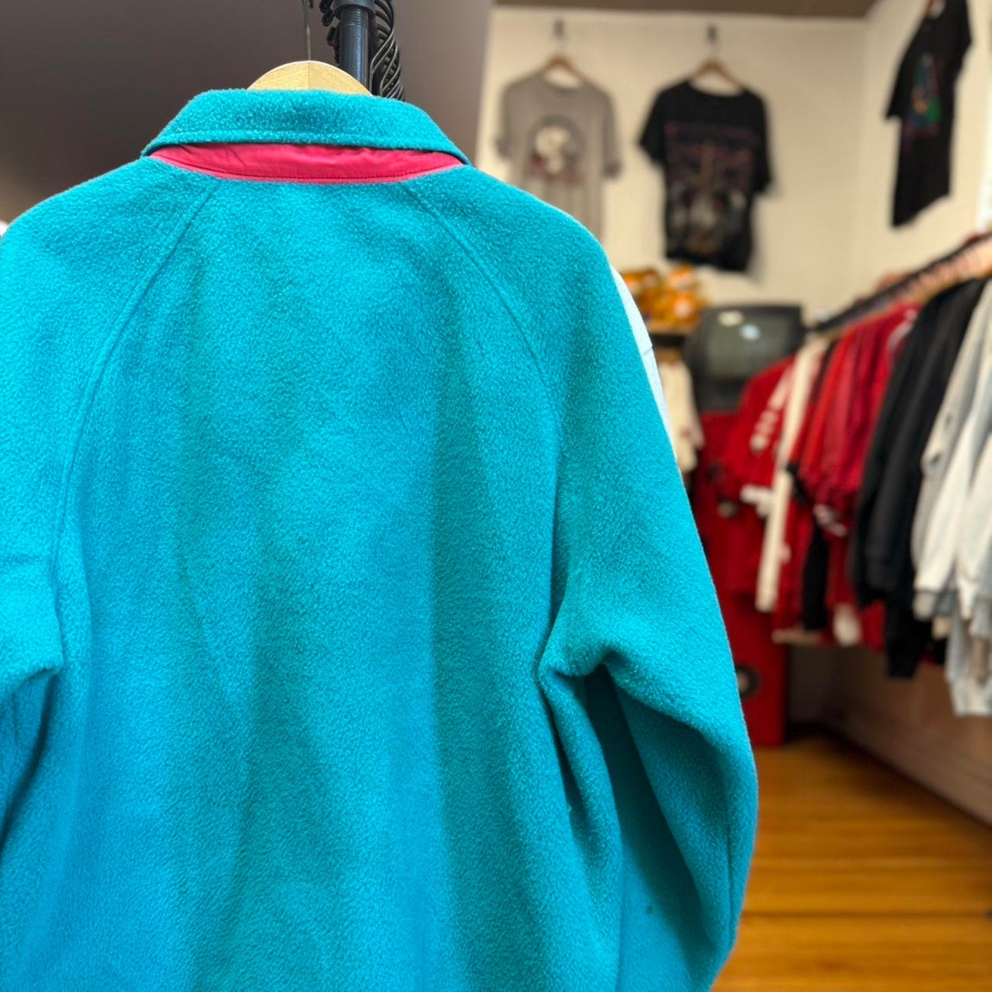 Vintage 90s Woolrich Ski Fleece Zip Up Jacket