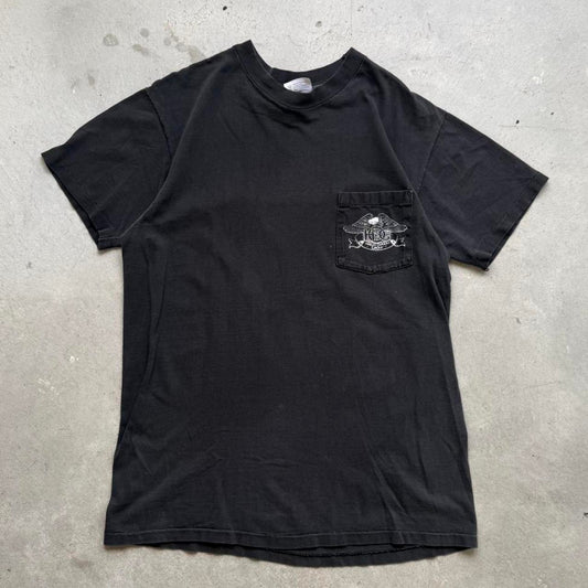 Vintage 90s Harley Davidson Motorcycles Frontier Lincoln Biker T-Shirt - Large